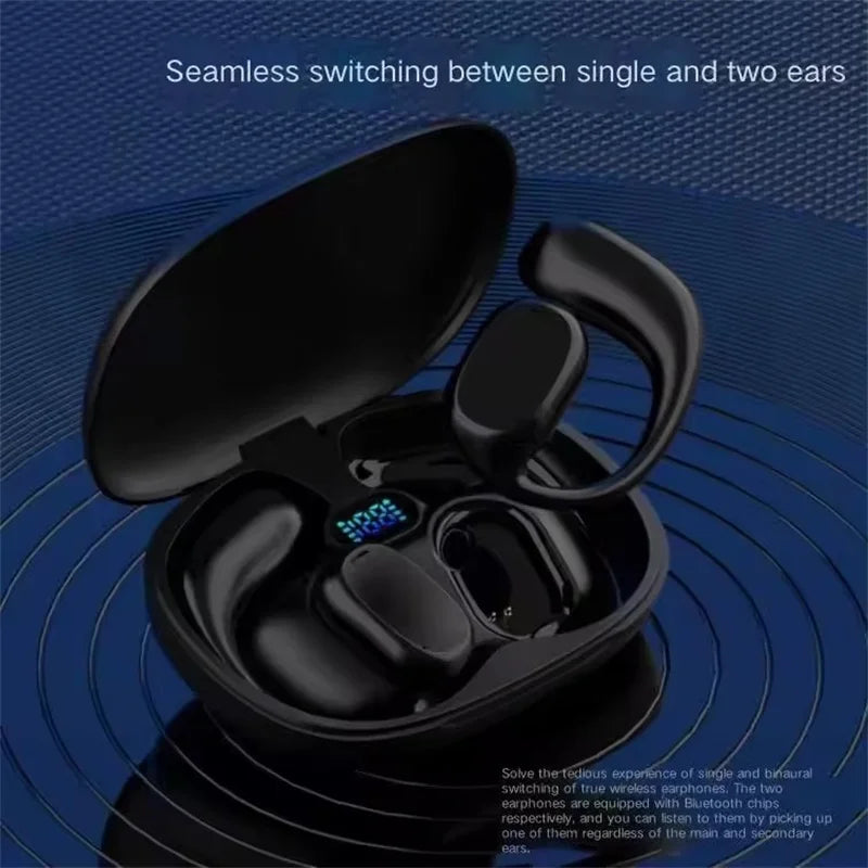 B66 Translation Headphones 144 Languages Instant Translate Smart Voice Translator Wireless Bluetooth-compatible Earphone