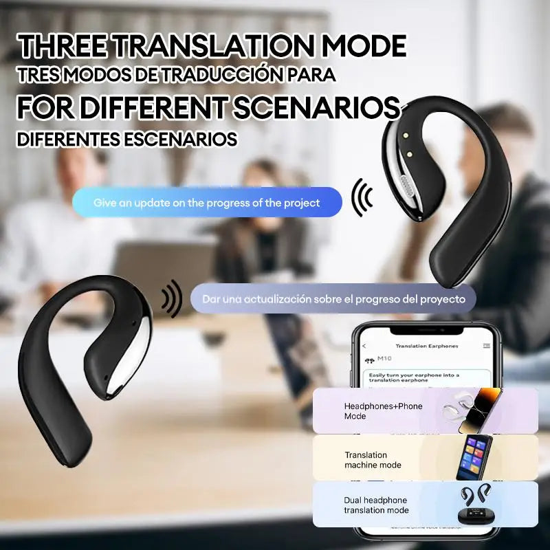 LinguaLink™ Bluetooth Translation Earbuds