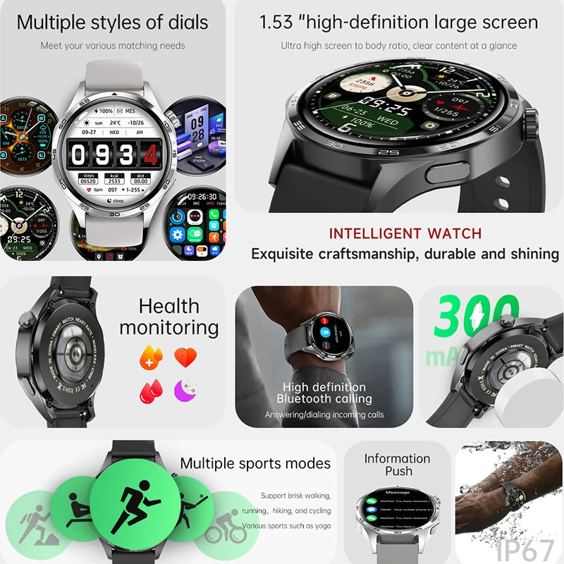 EdgeTime - GT5 PRO Smart Watch