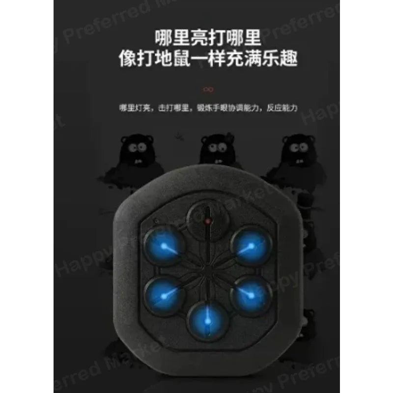 Intelligent Music Boxing Machine Electronic Boxing Reaction Target Beat Rhythm Wall Target Robot Sandbag Training Equipment