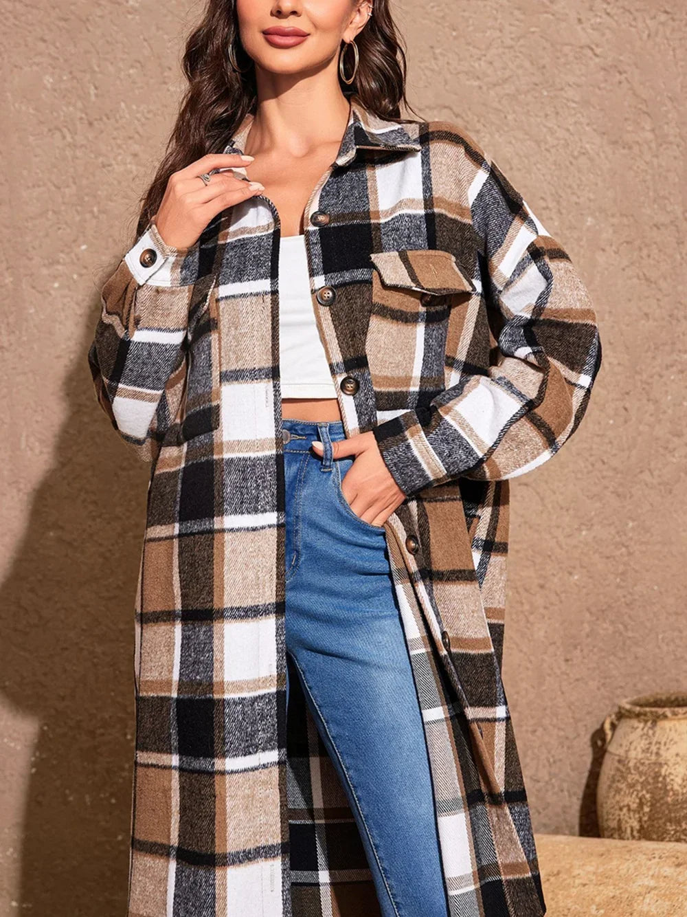 Cloudy Cozy Flannel Jacket™ Plus Size