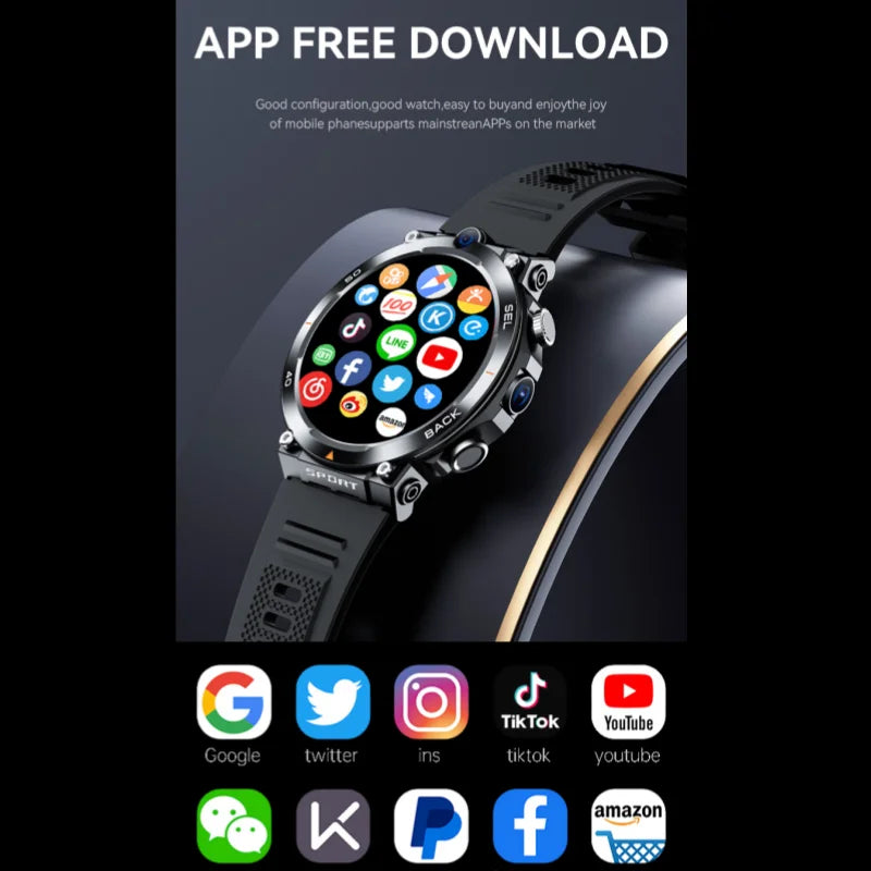 WristWave™ – The Smartwatch That Does It All (2/16 & 4/64)