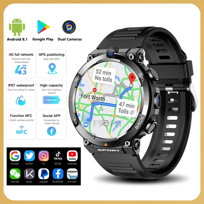 WristWave - Google Play - Dual Camera- Smart Watch