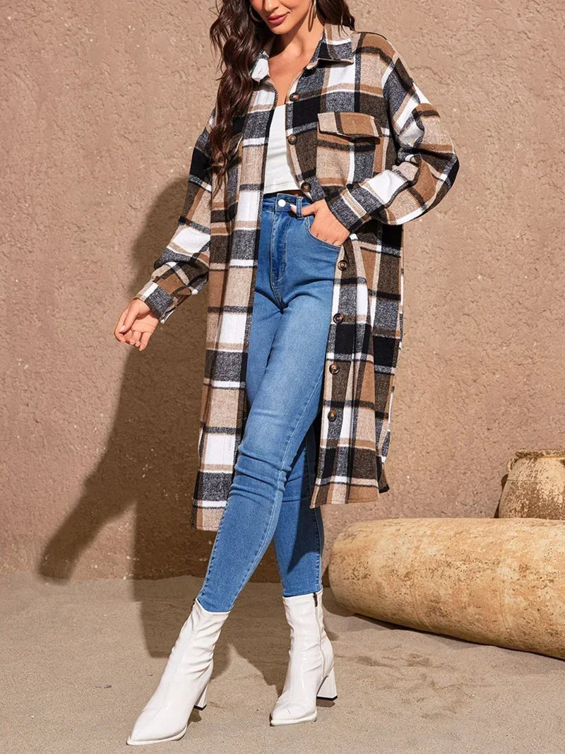 Cloudy Cozy Flannel Jacket™ Plus Size