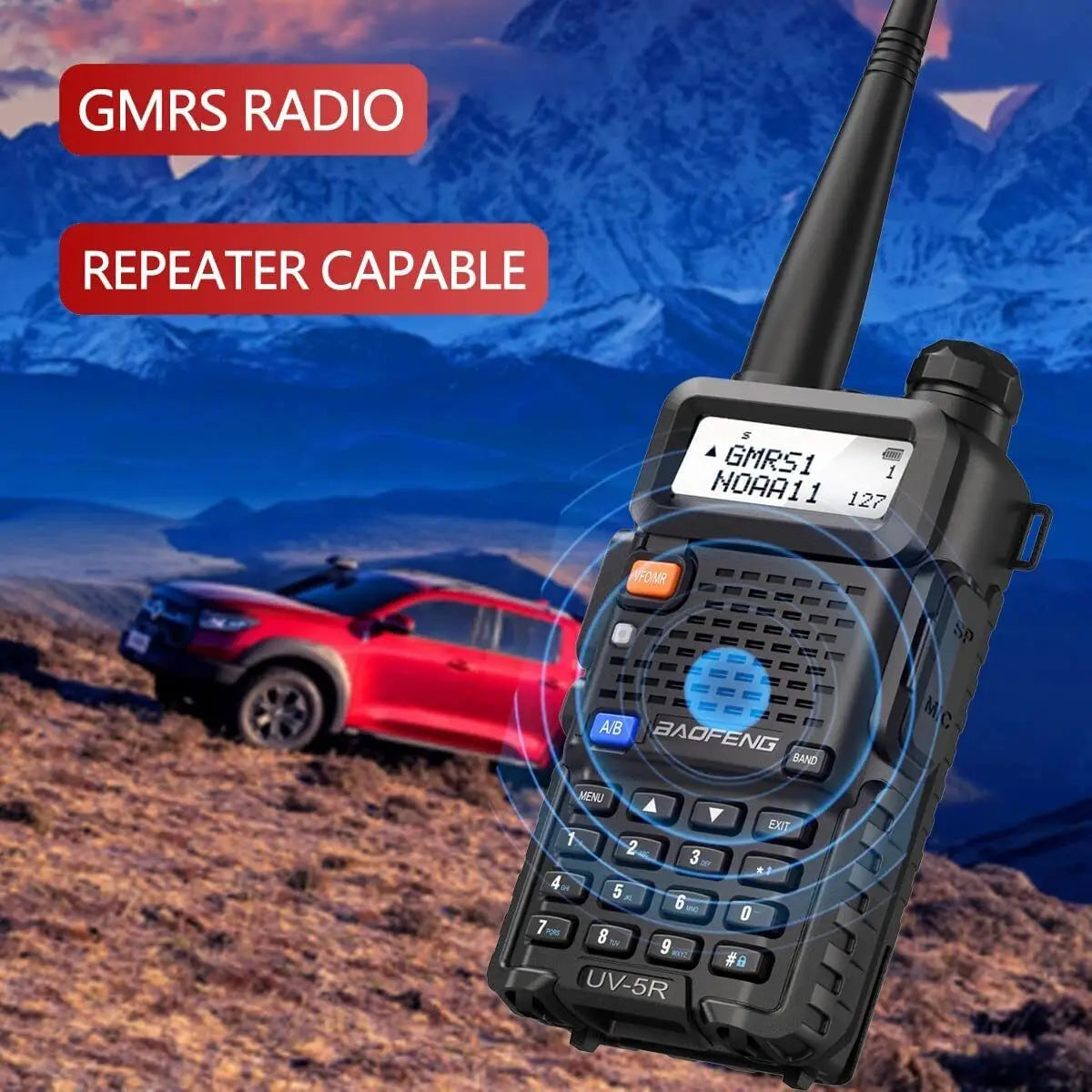 Emergency Talk - Baofeng UV-5R GMRS - 2 Way Radio/Scanner