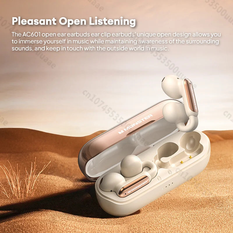 Monster OPEN AC601 - Earclip Earbuds