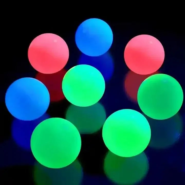 Glow-In-The-Dark Stick Dream Balls Glow-In-The-Dark Balloons Breathable Balloons Pinch Balloons Party Decorations Children's Gif