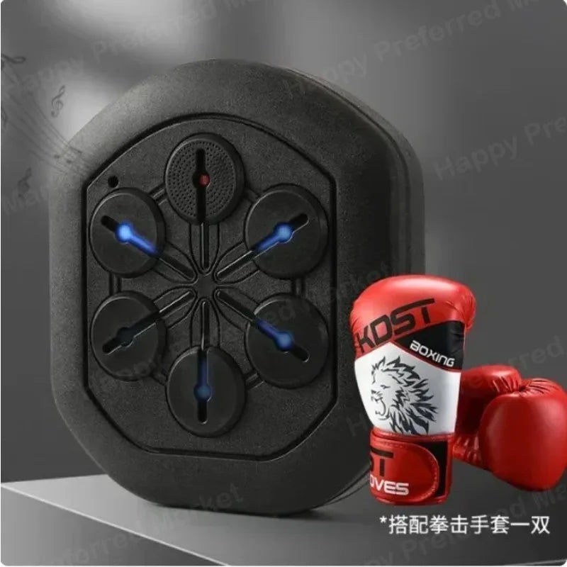 Intelligent Music Boxing Machine Electronic Boxing Reaction Target Beat Rhythm Wall Target Robot Sandbag Training Equipment