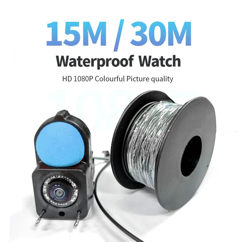 Underwater camera 1080p 4.3 inch lcd Fish Finder Waterproof IPS 1080P 9 Hours Endurance Night Vision 30m For Ice Fishing