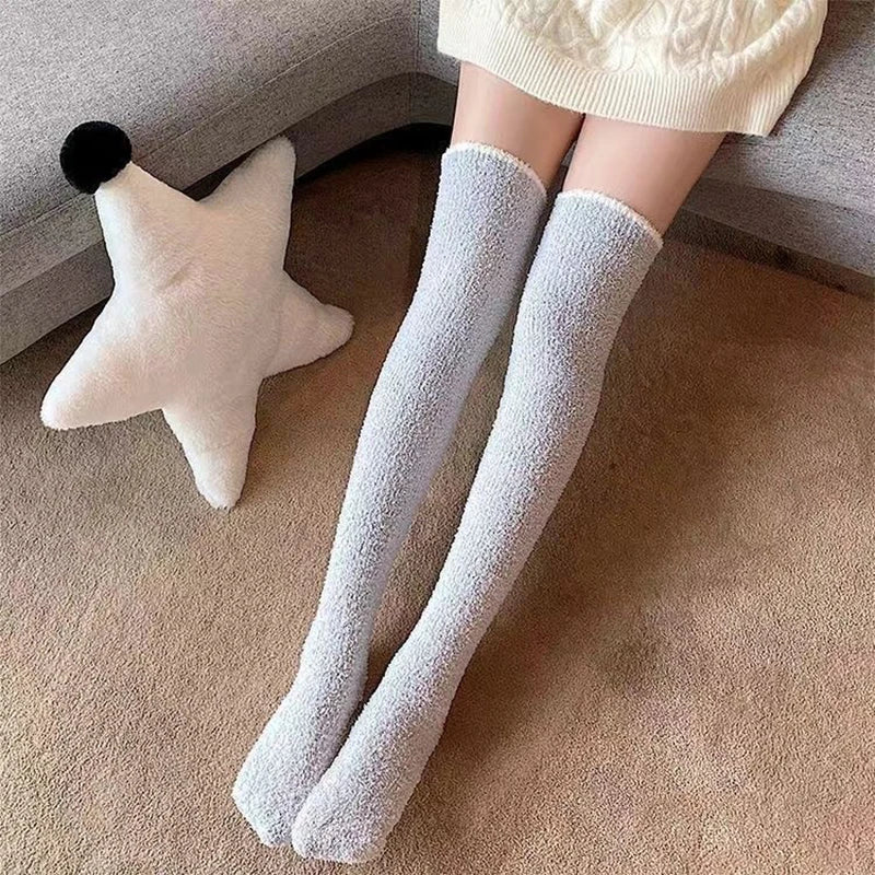 FluffFury™ Cotton Knee-High Socks