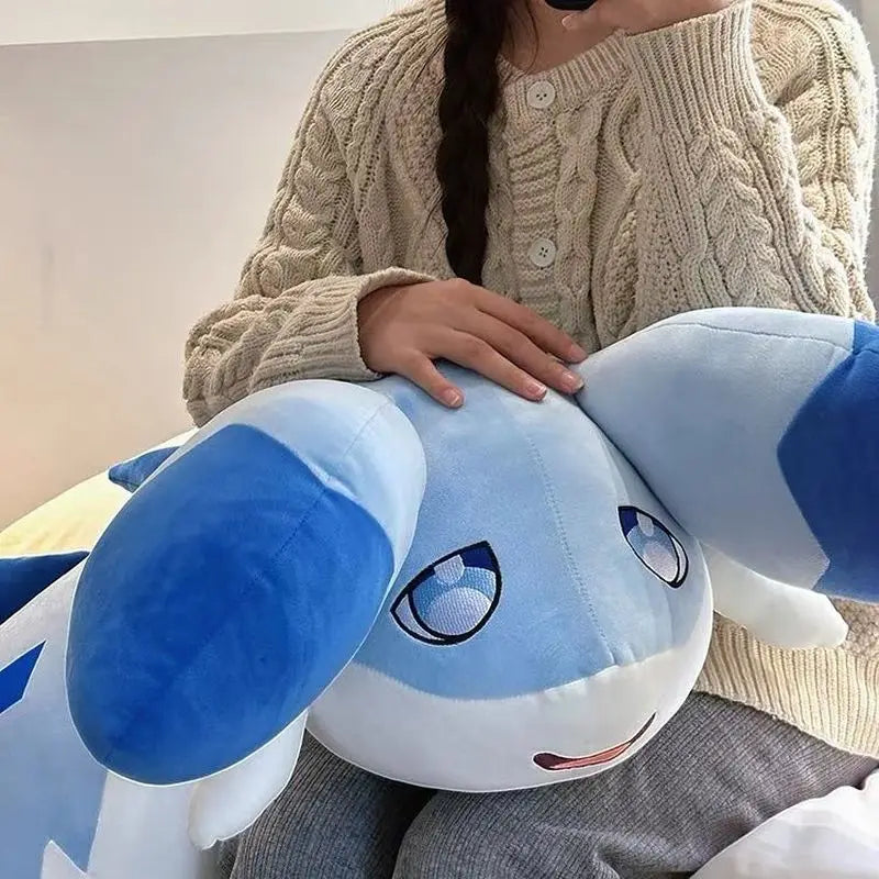 Hot 180cm Palworld Plush Doll Toys Blue Katress Palworld Plushies Cute Cat Figure Cartoon Throw Pillow Game Peripheral Gifts