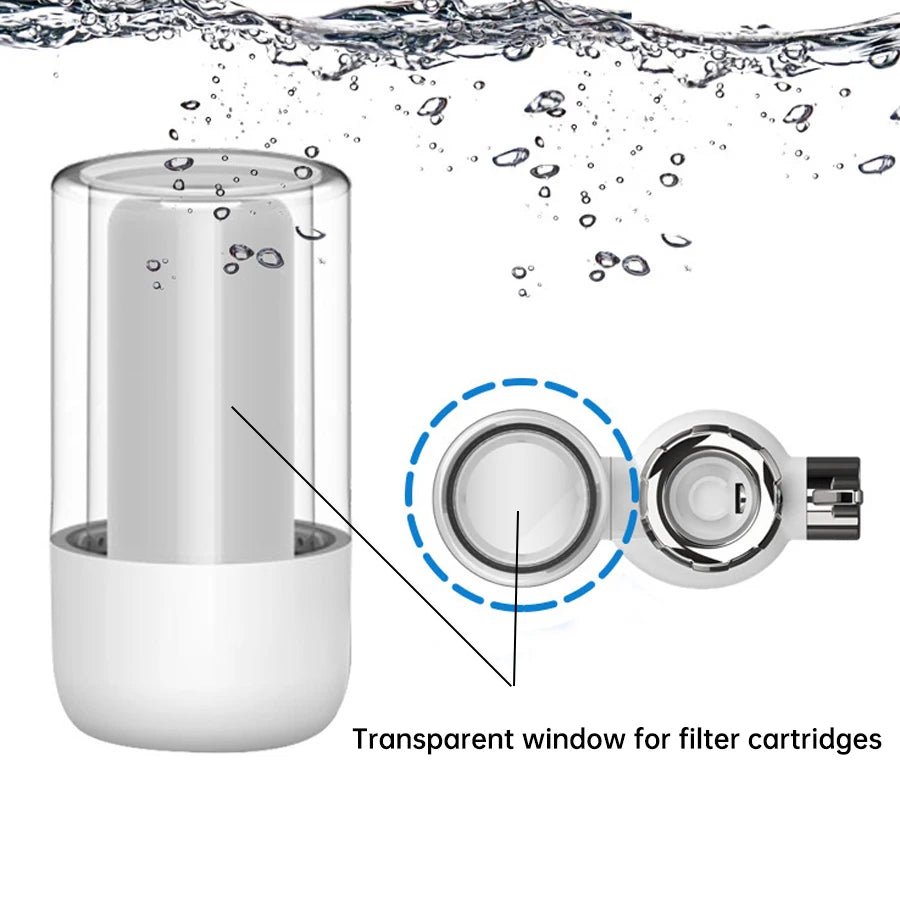 Water Filter For Sink Faucet Mount Zero Filtration System Tap Chlorine & Bad Taste, 1 Pur Water Filter