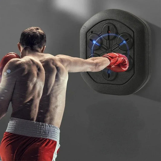 Intelligent Music Boxing Machine Electronic Boxing Reaction Target Beat Rhythm Wall Target Robot Sandbag Training Equipment