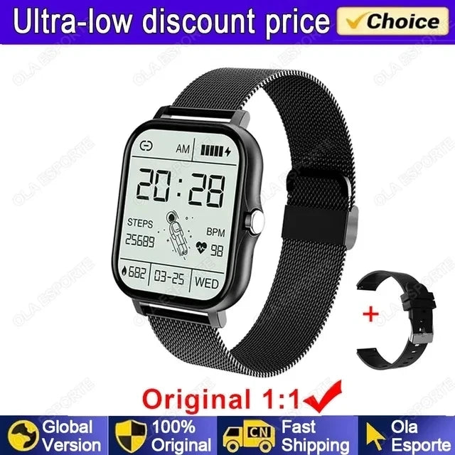 2024 New Smart Watches for Men Women Newest 2024 Sport SmartWatch DIY Watch Faces Bluetooth Call Phone Smart Band PK H13 H5 P73