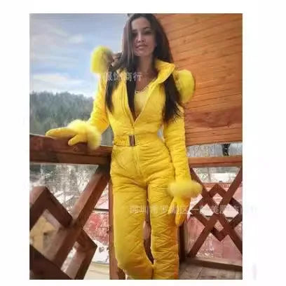 FrostGleam™ Winter Jumpsuit (Yellow)