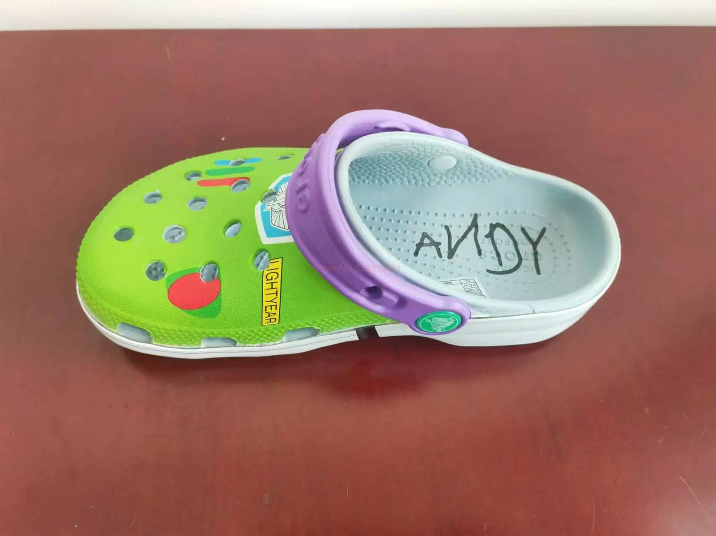 Disney Cartoon Anime Cute Buzz Lightyear Anti Slip Children Slippers Woody Toy Story Kids Shoes Non Slip Beach Sandals Casual