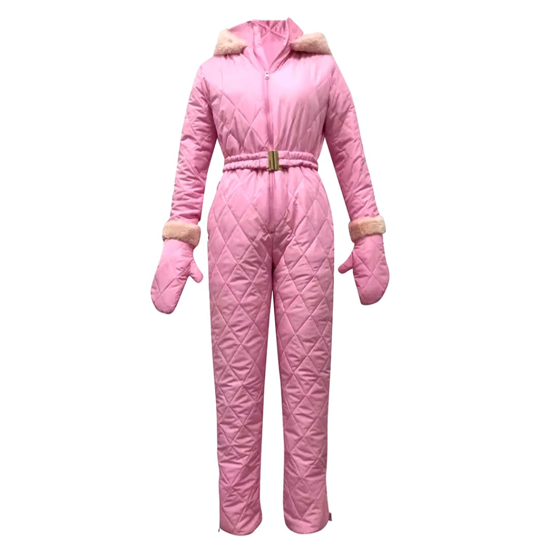 FrostGleam™ Winter Jumpsuit (Pink)