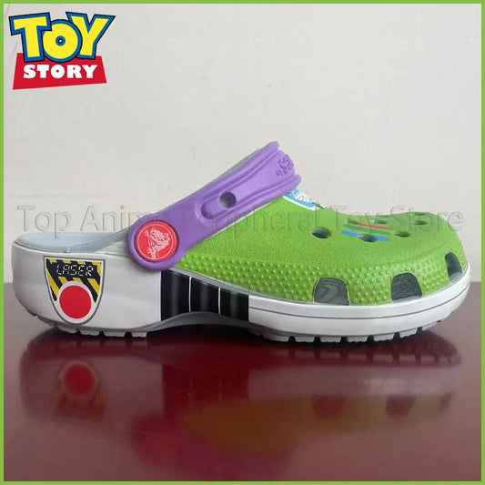 Disney Cartoon Anime Cute Buzz Lightyear Anti Slip Children Slippers Woody Toy Story Kids Shoes Non Slip Beach Sandals Casual