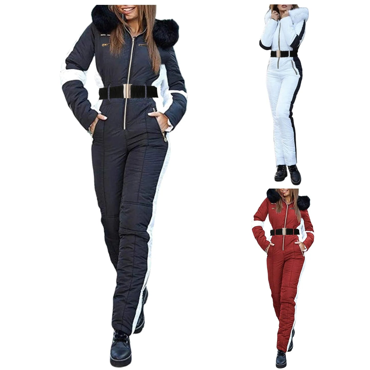 Ski Binny Winter Jumpsuit- (Italy made: Ships from Canada)