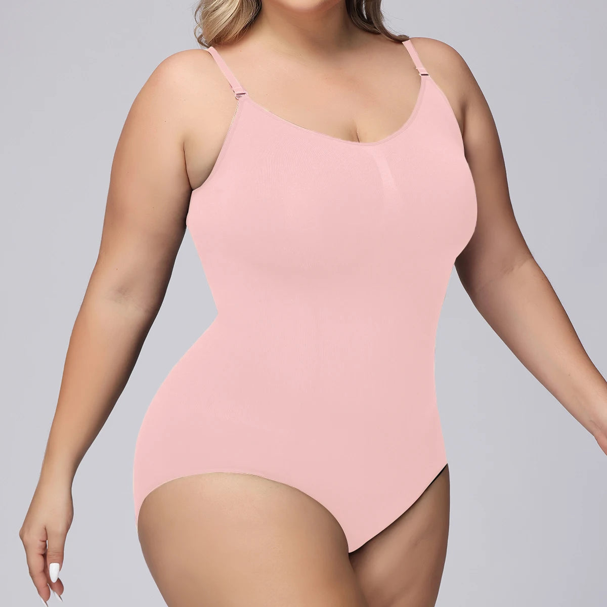 Women's seamless plus-size underwear hip lift, belly tuck, waist strap sexy one-piece shapewear