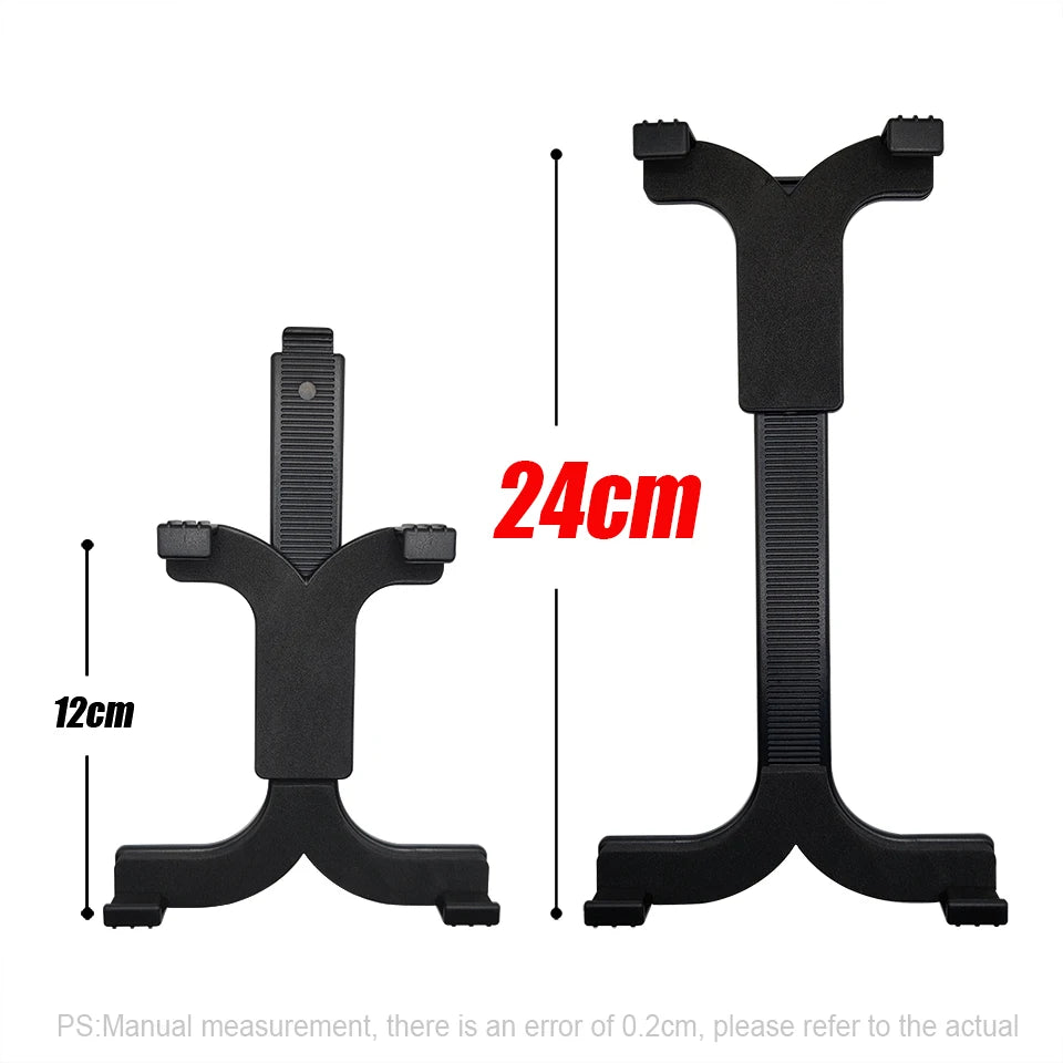 HKGK Tablet Car Holder Stand For iPad Air 1 2 Mini 2 3 4 Pro 9.7 10.5 Universal Windshield Mount For 7 to 12.9 Inch Samsung Tab