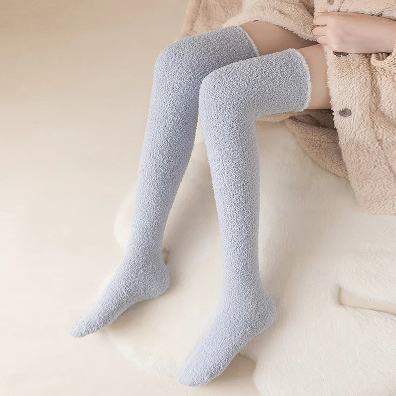 FluffFury™ Cotton Knee-High Socks