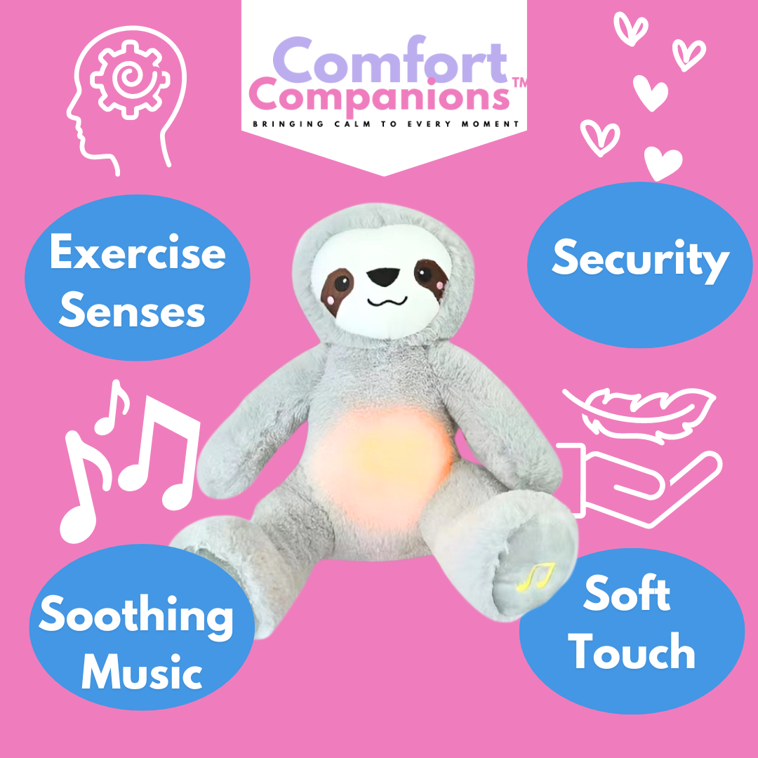 Sam the Sleepy Sloth - ComfortCompanion