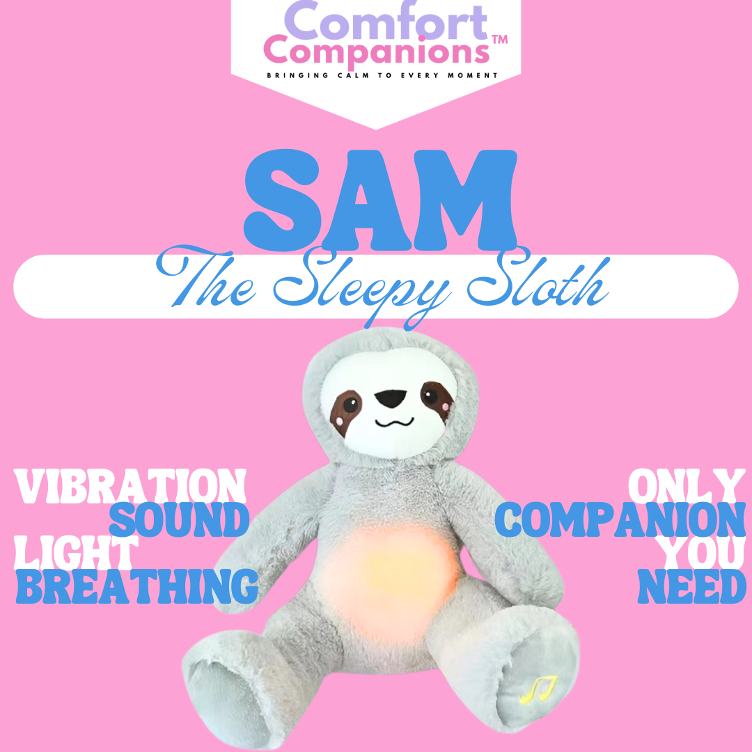 Sam the Sleepy Sloth - ComfortCompanion