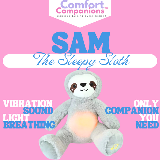 Sam the Sleepy Sloth - ComfortCompanion