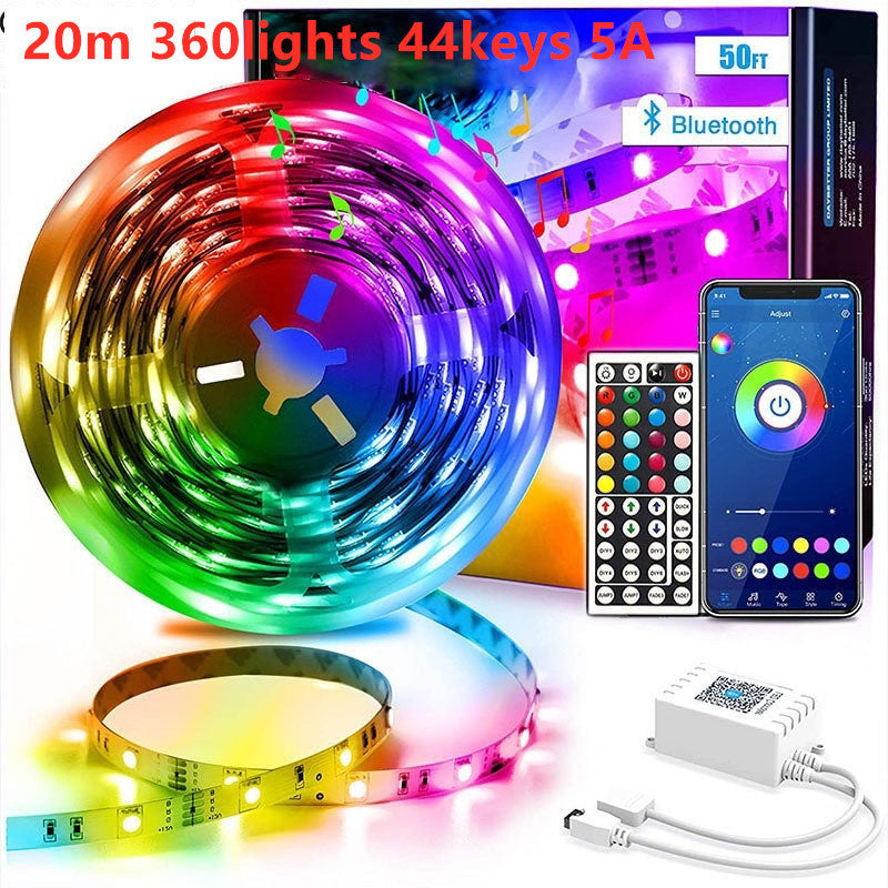 Led5050rgb44 Key Bluetooth Smart APP Remote Control 12V Light With Set Epoxy IP65 Decorative Light Bar