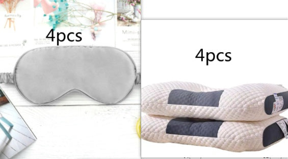 3D Knitted Cotton Pillow Sleep Aid