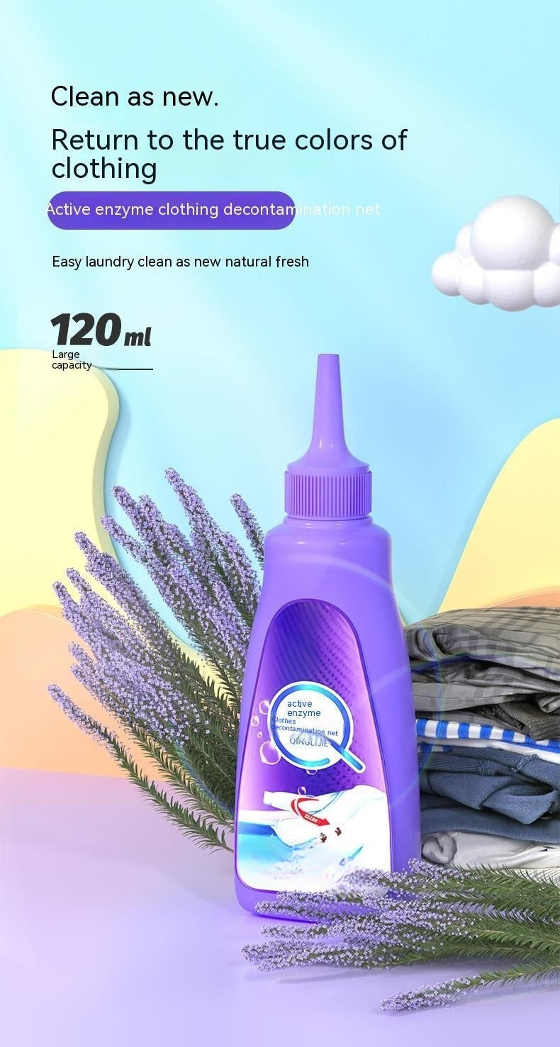 "Purple Stain Eraser" Enzyme Cleaner