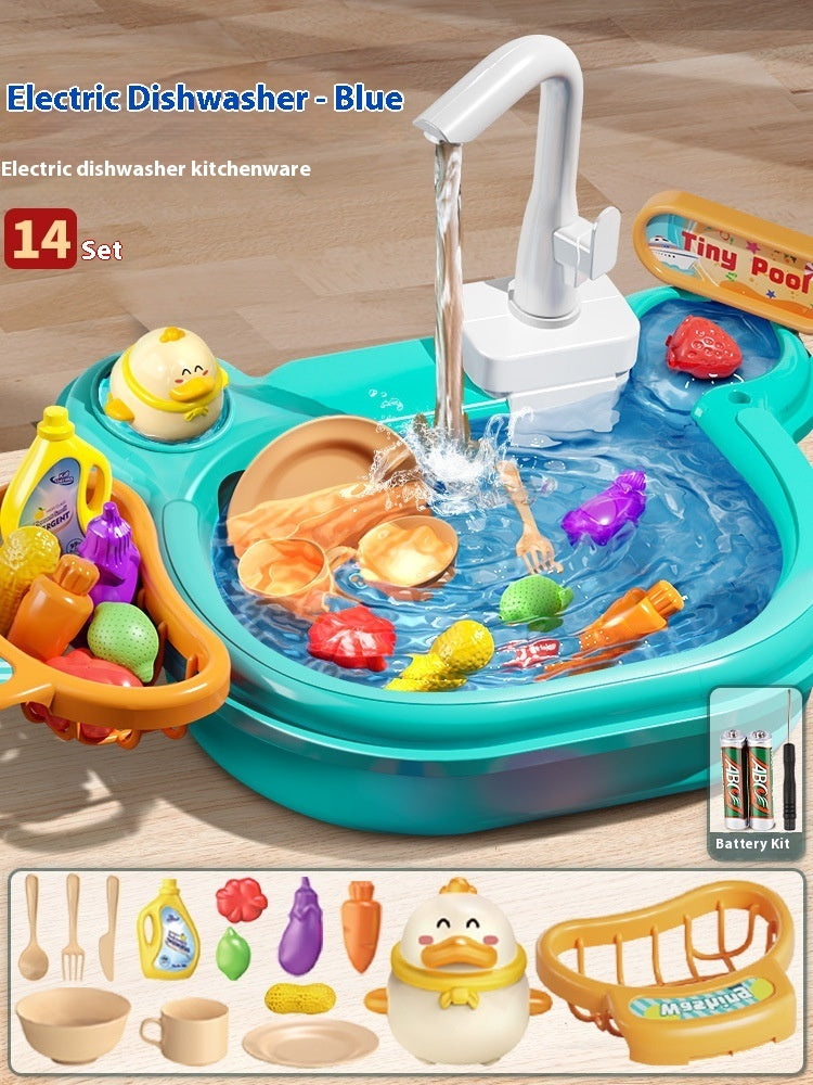 Children's Automatic Water Playing Educational Fishing Toys Water Park