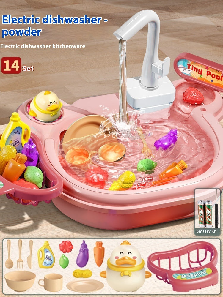 Children's Automatic Water Playing Educational Fishing Toys Water Park