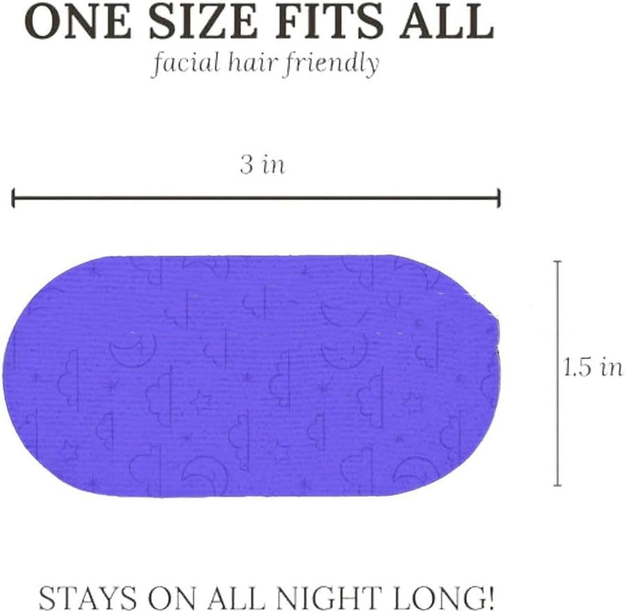 SleepEasy™ Mouth Sleep Tape (Purple)