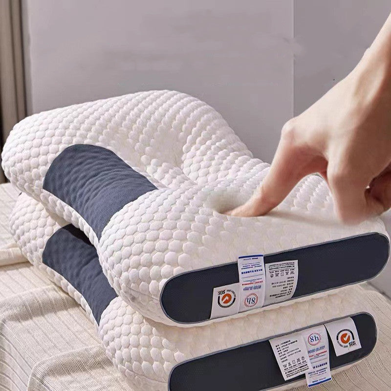 3D Knitted Cotton Pillow Sleep Aid