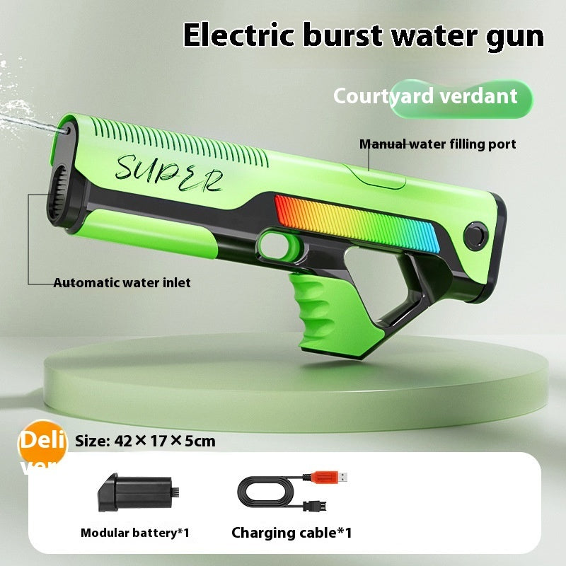 Automatic Feeding Electric Water Gun Children Playing With Water Toys