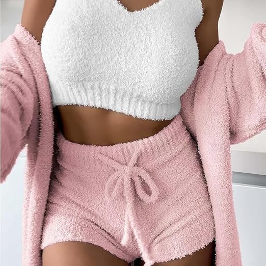 Plush Paradise 3-Piece Set