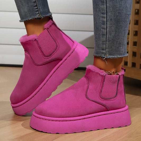 Warm Plush Ankle Boot