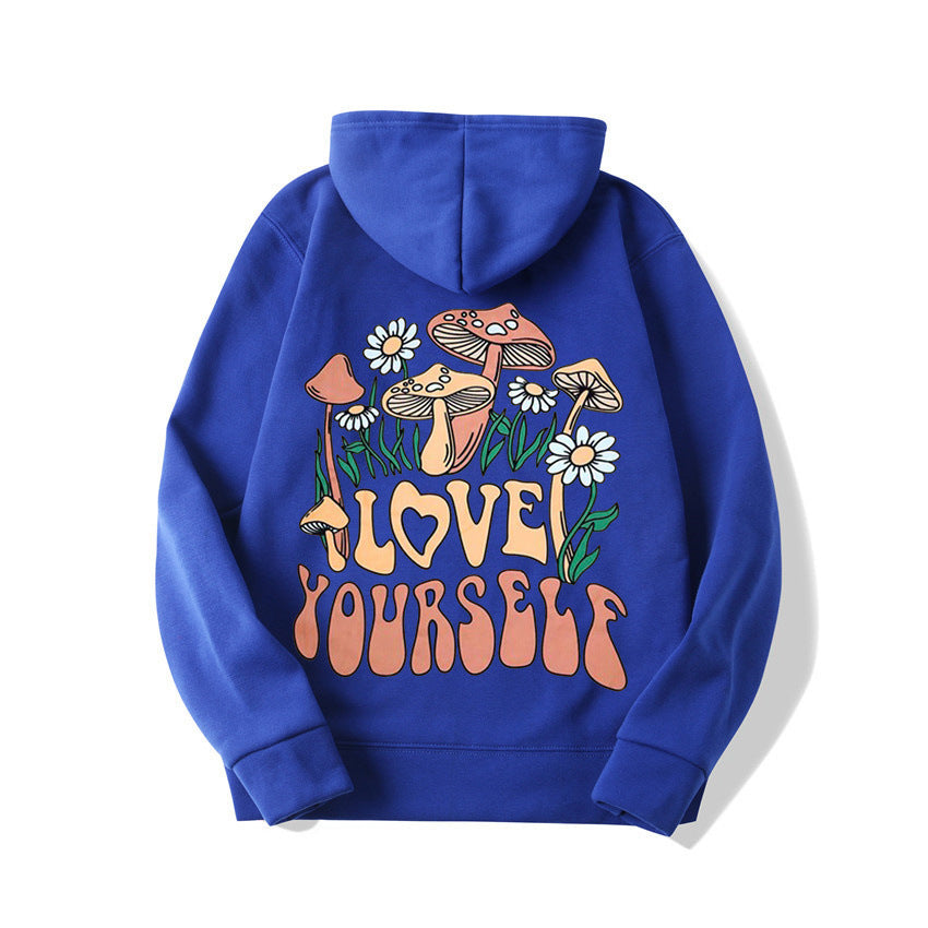 Over-Sized Loose Mushroom Hoodie