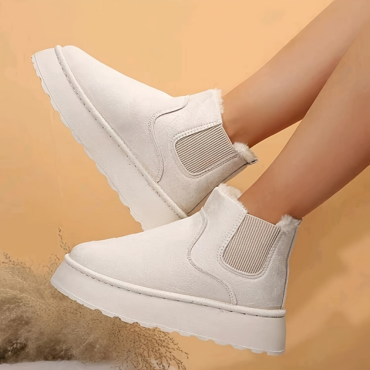 Warm Plush Ankle Boot