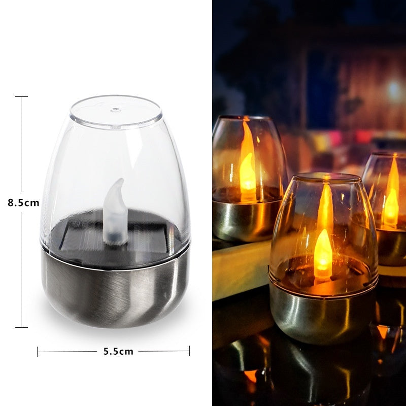 Solar Candle Lamp Decorative Atmosphere Garden Lamp