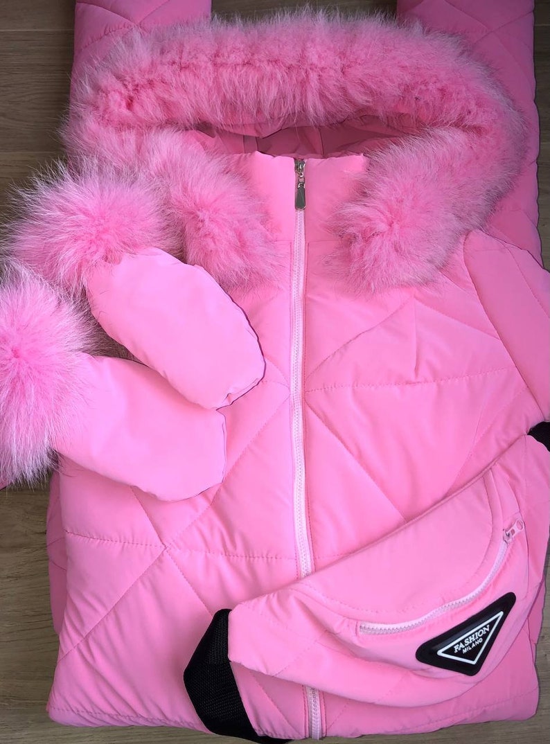 FrostGleam™ Winter Jumpsuit (Pink)