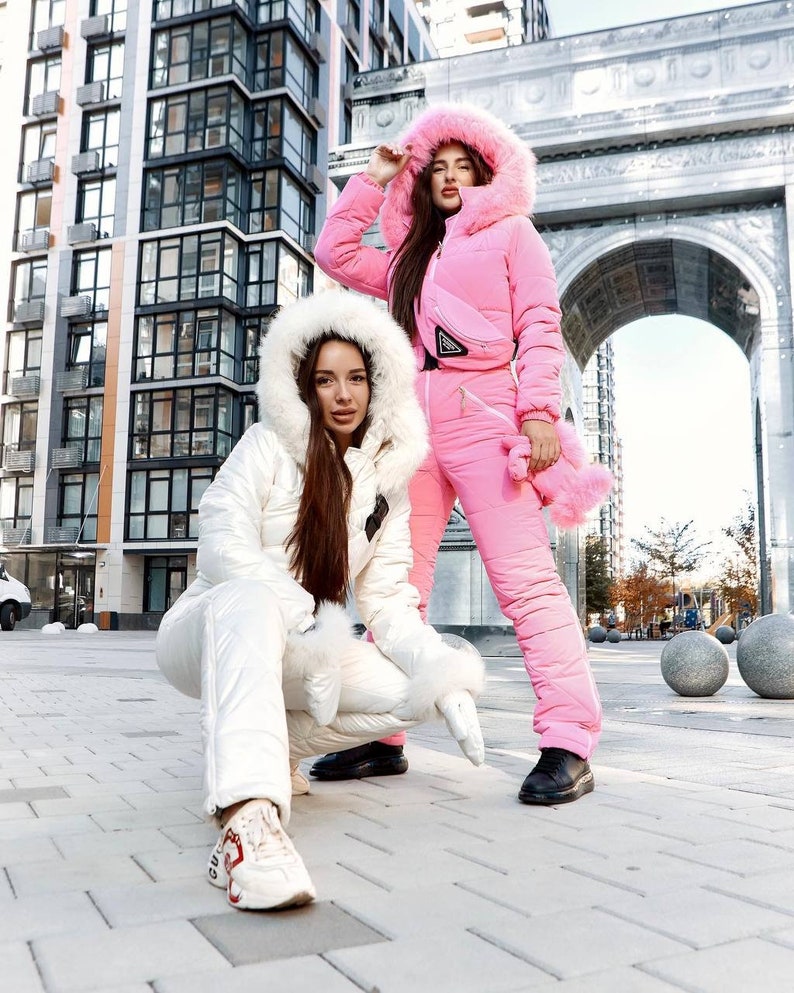 FrostGleam™ Winter Jumpsuit (Pink)