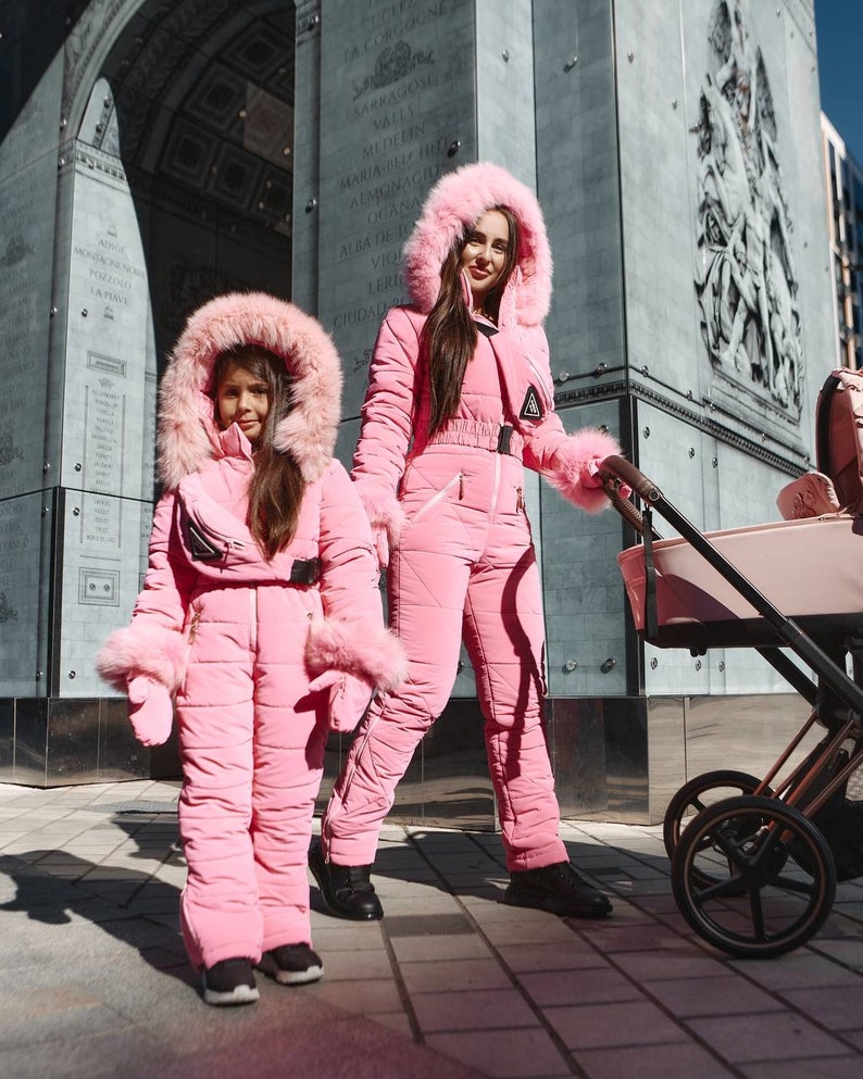 FrostGleam™ Winter Jumpsuit (Pink)