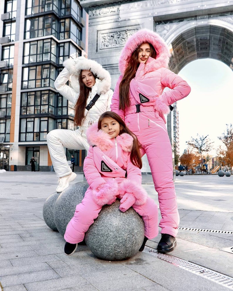 FrostGleam™ Winter Jumpsuit (Pink)