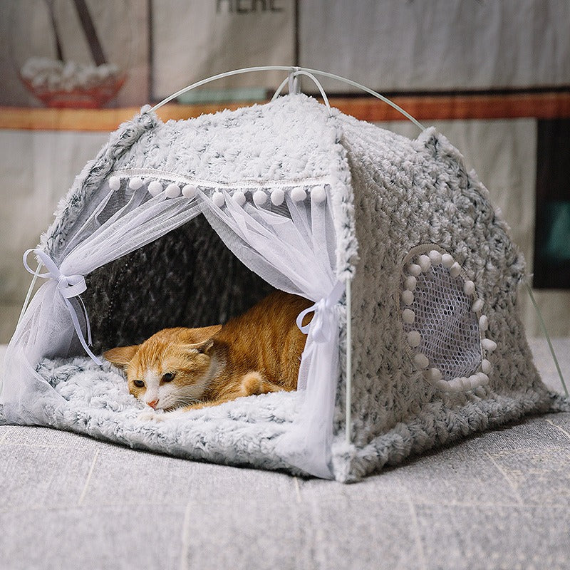 Cat bed Tent