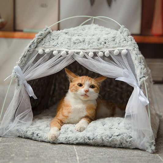 Cat bed Tent