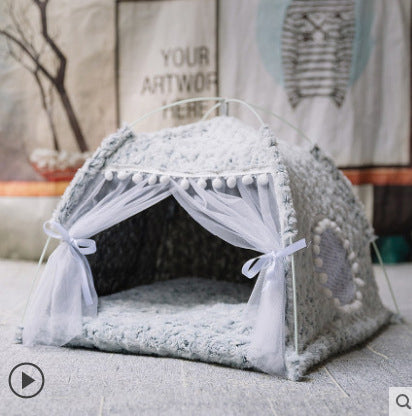 Cat bed Tent