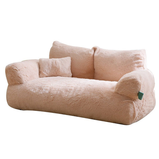 Cat and Dog- Luxury Cat Bed Sofa Winter Warm Cat Nest Pet Bed For Small Medium Dogs Cats Comfortable Plush Puppy Bed Pet Supplies